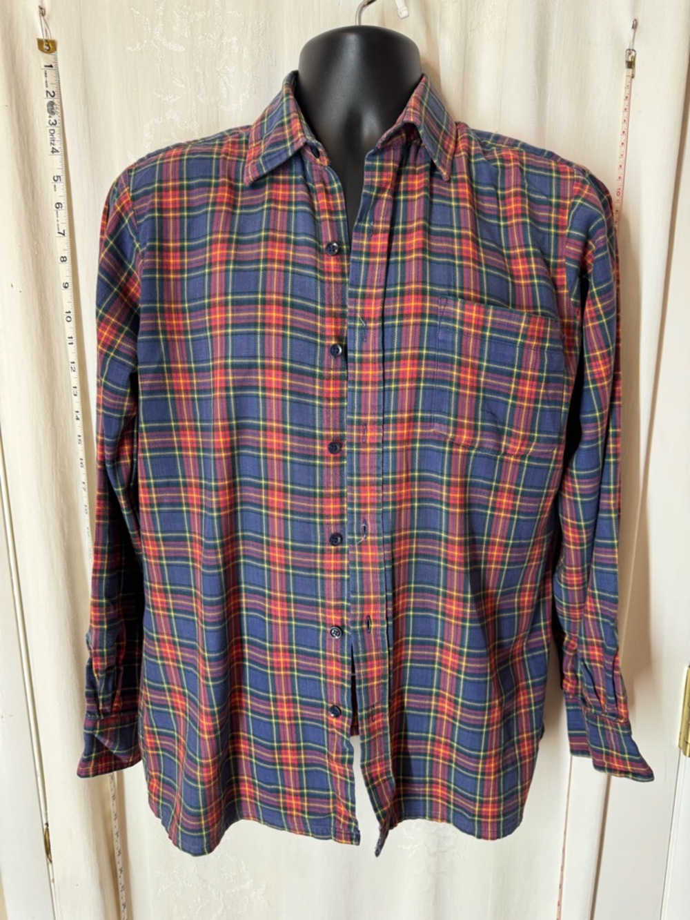 Vintage Arrow Men's Plaid Shirt